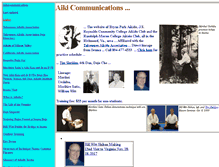 Tablet Screenshot of aikicommunications.net
